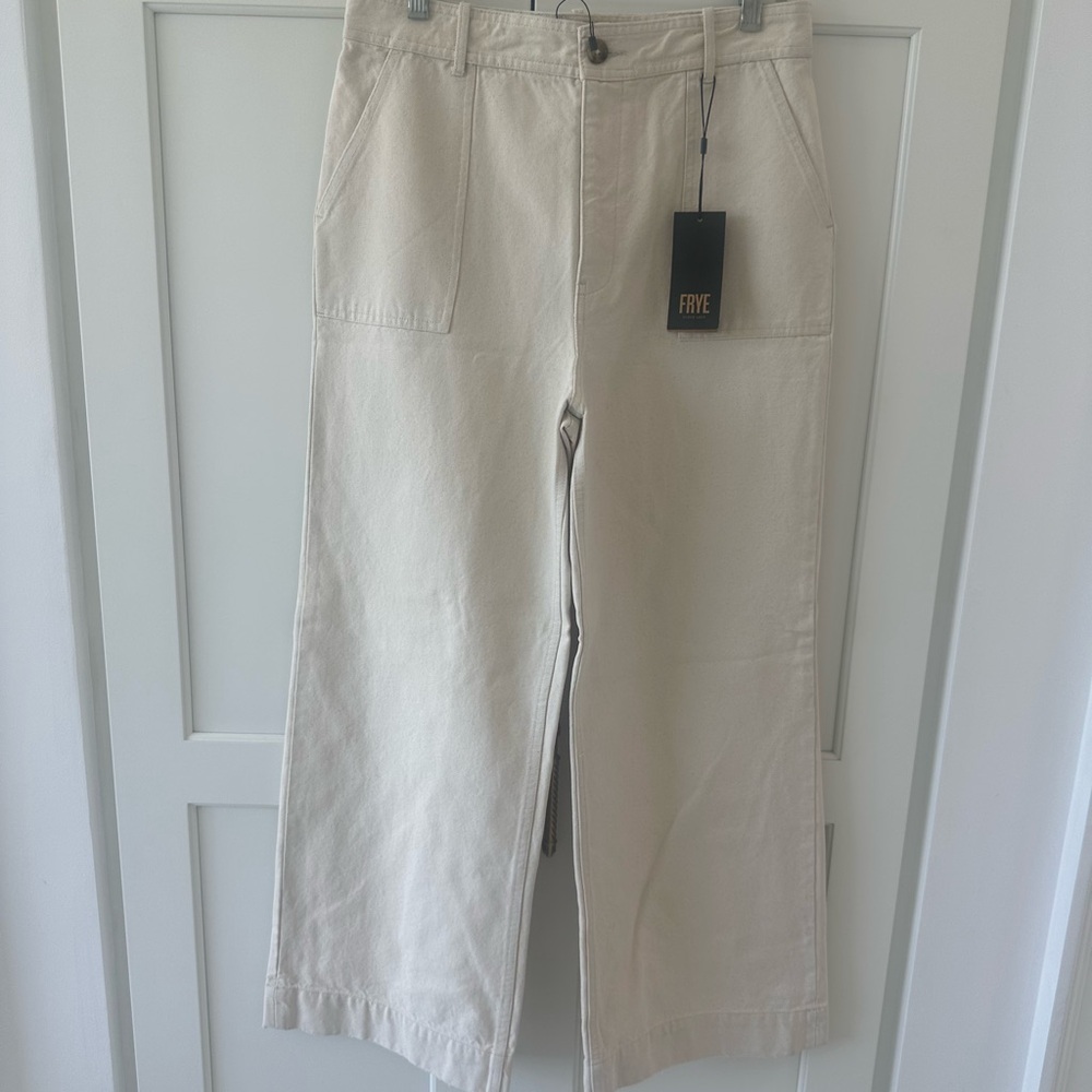 Frye Off-White Trousers